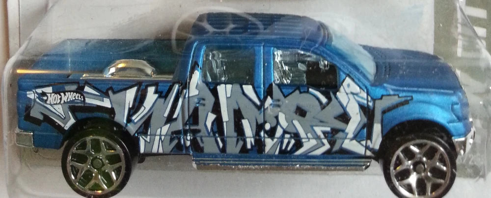 Hot Wheels 2013 - Collector # 038/250 - HW City: Graffiti Rides - 2009 Ford F-150 - Blue - USA