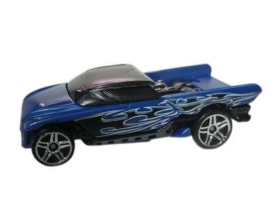 Hot Wheels 2005 - Collector # 153/183 - Jester - Blue - Black Roof - PR5 Wheels - USA '06 Card