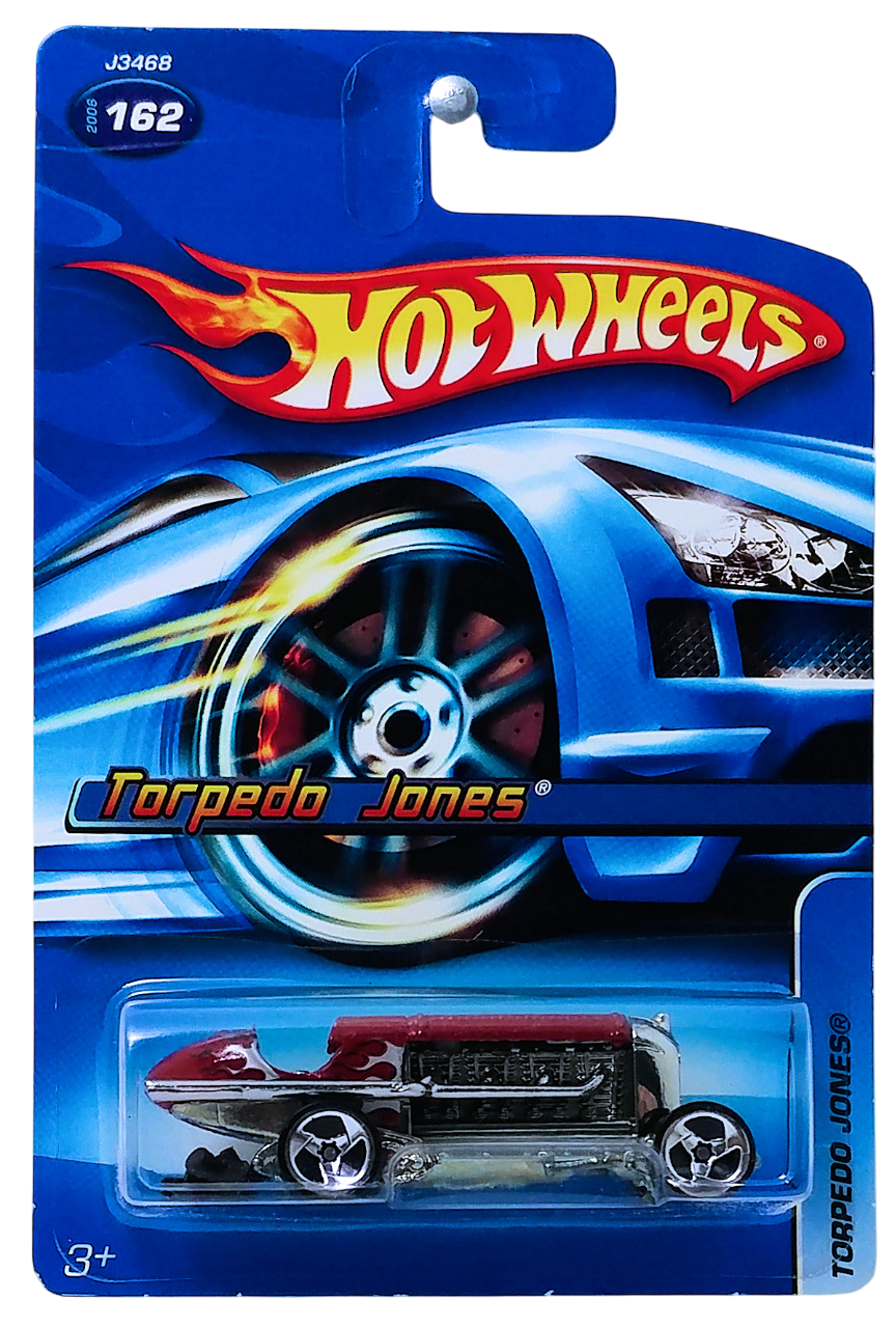 Hot Wheels 2006 - Collector # 162/223 - Torpedo Jones - Dark Red