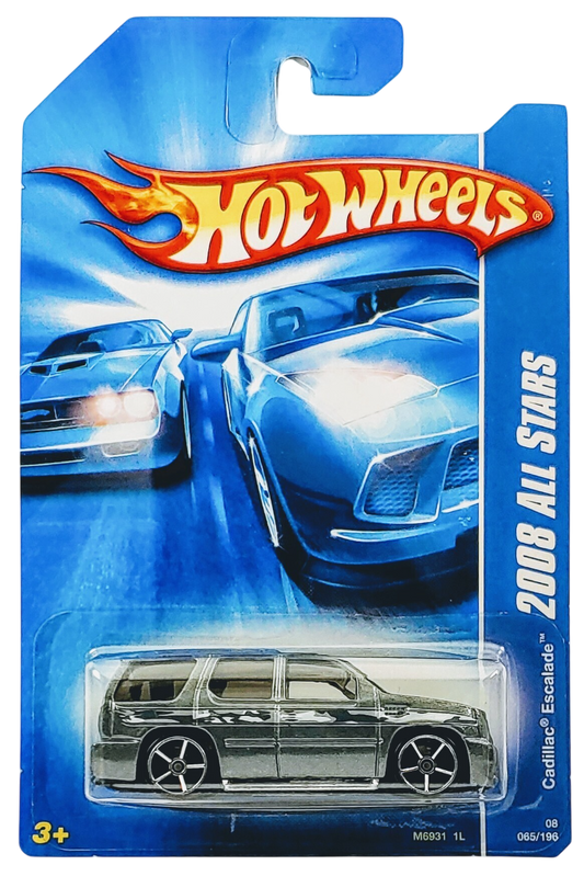 Hot Wheels 2008 - Collector # 065/196 - All Stars - Cadillac Escalade - Metallic Gray - OH5SP - USA Card