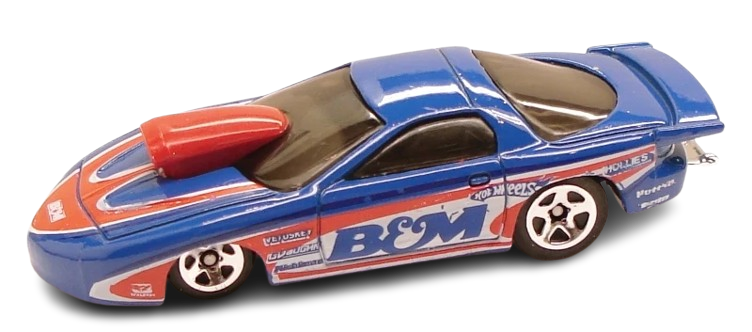 Hot Wheels 2010 - Collector # 102/240 - HW Performance 4/10 - Pro Stock Firebird - Blue / B&M Transmission - USA Card