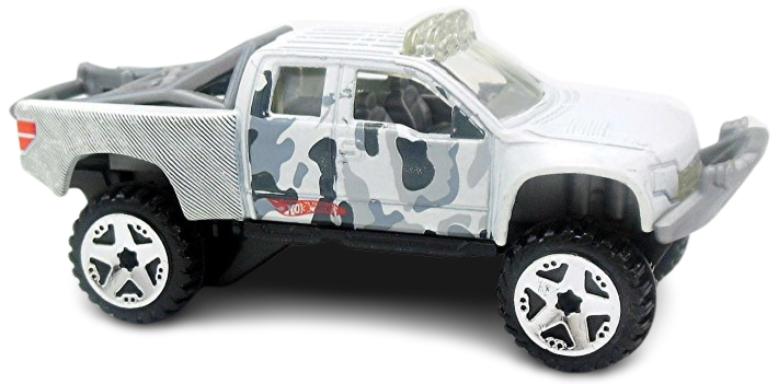 Hot Wheels 2010 - Collector # 027/240 - New Models 27/44 - Sandblaster - White Camo - White OR5 Wheels - USA Card
