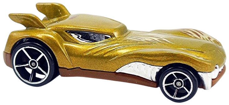 Hot Wheels 2010 - Collector # 029/240 - New Models 29/44 - Howlin' Heat - Metallic Gold - USA Card