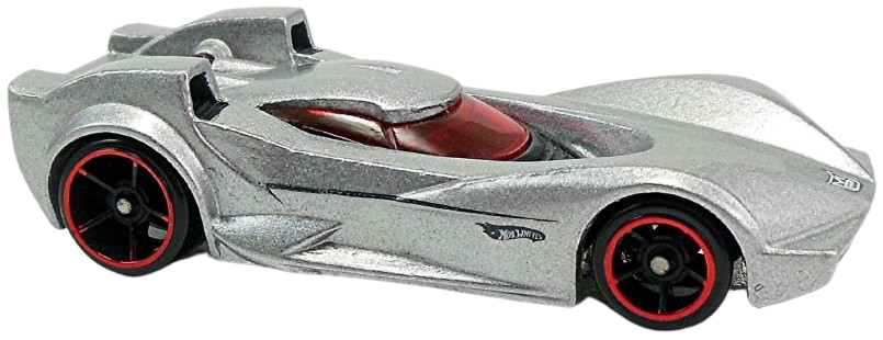 Hot Wheels 2010 - Collector # 035/240 - New Models 35/44 - Scoopa Di Fuego - Silver - USA Card