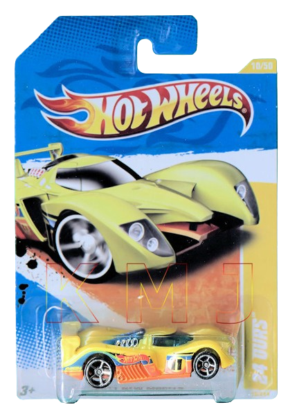 Hot Wheels 2011 Collector 010 244 New Models 10 50 24 Ours Yellow USA Card