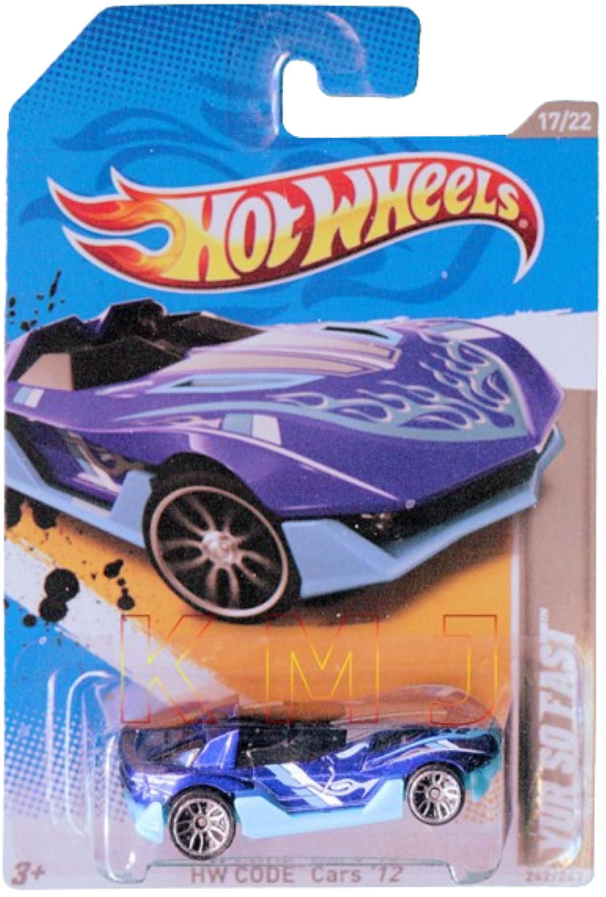 Hot Wheels 2012 - Collector # 242/247 - HW Code Cars 17/22 - Yur