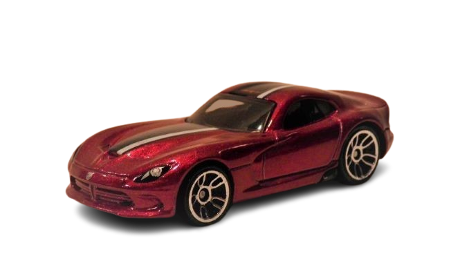 Hot Wheels 2012 - Collector # 011/247 - New Models 11/50 - 2013 Viper SRT - Metallic Red - USA Card