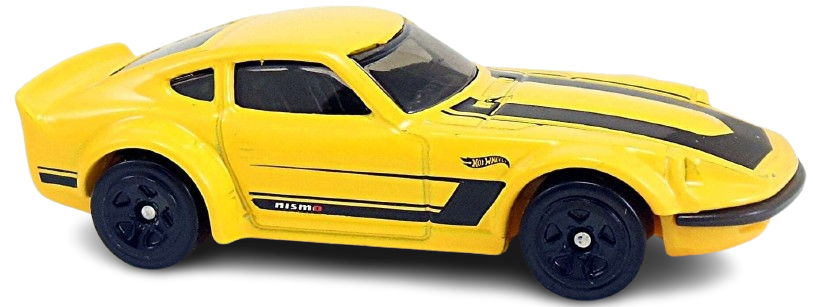 Hot Wheels 2019 - Collector # 054/250 - Nissan 5/5 - Nissan Fairlady Z - Yellow - USA Card