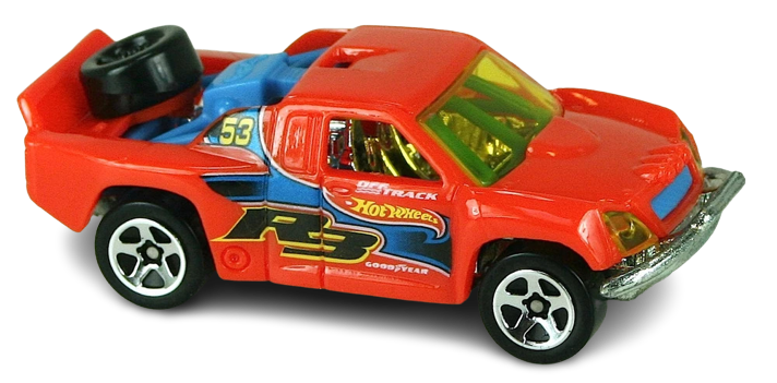 Hot Wheels 2004 - Collector # 084/212 - First Editions 84/100 - Off Track - Orange - 'R3' / '53' - Kmart Exclusive - '04 NC