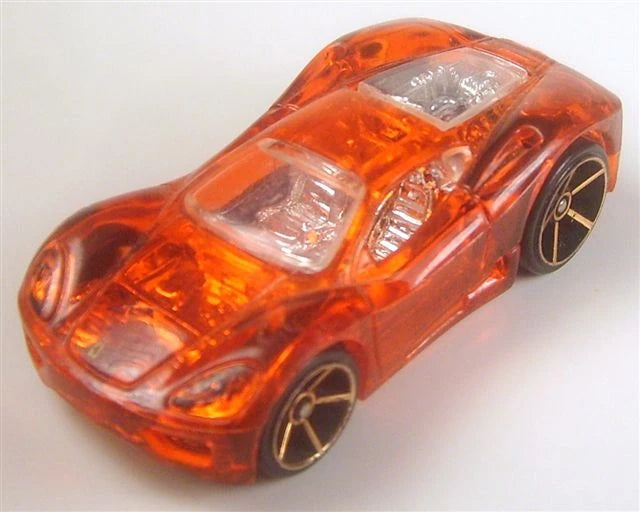 Hot Wheels 2005 - Collector # 051/183 - First Editions / X-Raycers 1/10 - Ferrari 360 Modena - Transparent Red - Faster Than Ever
