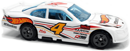 Hot Wheels 2020 - Collector # 209/250 - HW Race Team 2/5 - 2010 Chevy Impala - White - International Long Card