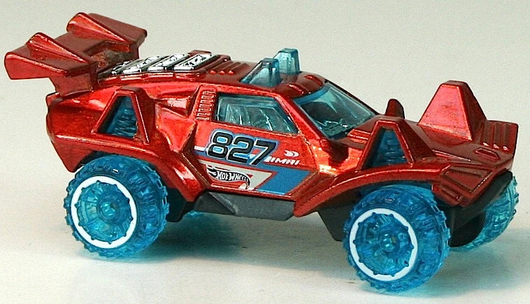 Hot Wheels 2012 - Collector # 019/247 - New Models 19/50 - Quicksand - Orange - '827' - OR6SP Wheels - USA Card