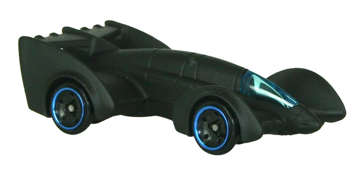 Hot Wheels 2013 - Collector # 065/250 - HW Imagination / Batman / New Models - Batman Live Batmobile - Satin Black - USA Card with DC Comics
