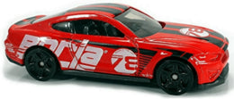 Hot Wheels 2020 - Collector # 092/250 - HW Speed Graphics 2/10 - 2018 Ford Mustang GT - Red / Borla - USA Card