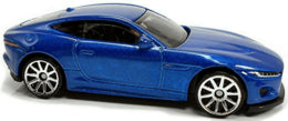 Hot Wheels 2021 - Collector # 025/250 - Factory Fresh 1/10 - New Models - 2020 Jaguar F-Type - Metalflake Velocity Blue - USA Card