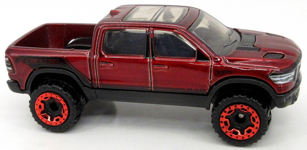 Hot Wheels 2022 - Collector # 023/250 - HW Hot Trucks 1/10 - 2020 Ram 1500 Rebel - Red