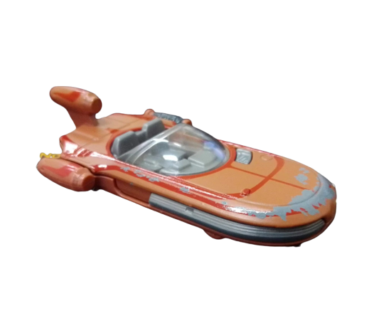 Hot Wheels 2023 - Collector # 138/250 - HW Screen Time 07/10 - Star Wars - X-34 Landspeeder - Copper - USA