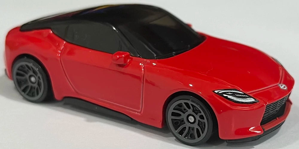 Hot Wheels 2023 - Collector # 046/250 - HW J-Imports 03/10 - 2023 Nissan Z - Red - J5 Wheels - USA