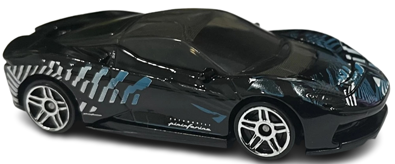Hot Wheels 2023 - Collector # 108/250 - HW Green Speed 05/10 - Automobile Pininfarina Battista - Nero (Black) - USA