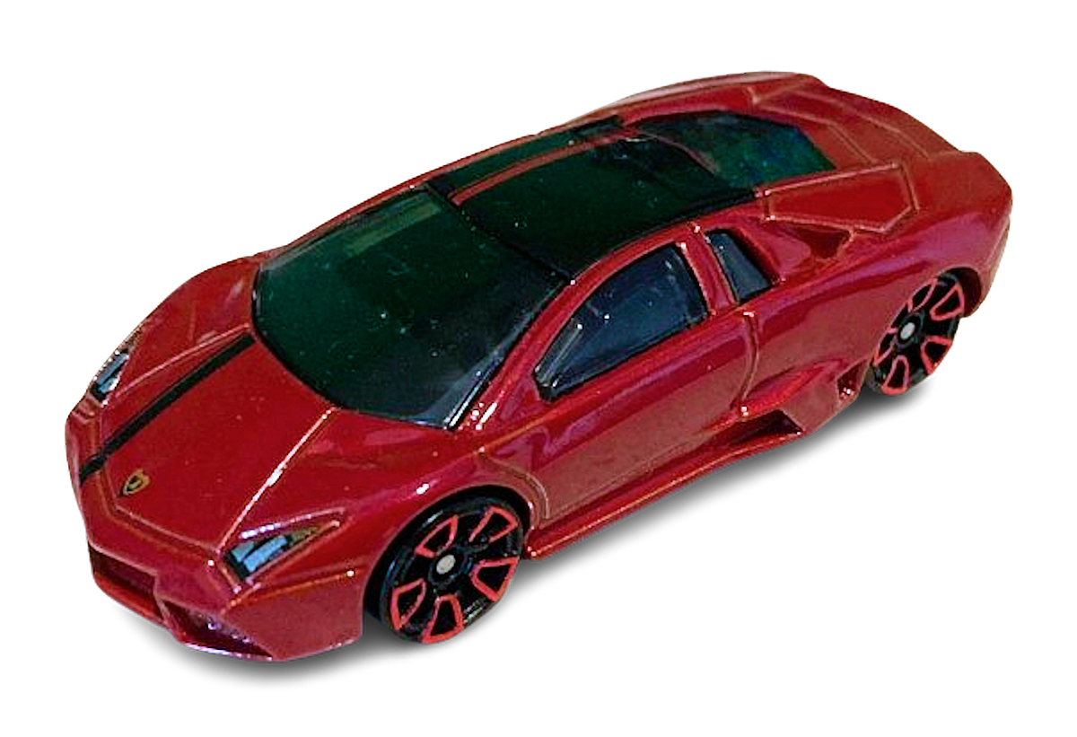 Hot Wheels 2023 - Collector # 224/250 - HW Exotics 08/10 - Lamborghini Reventón - Metalflake Red - USA