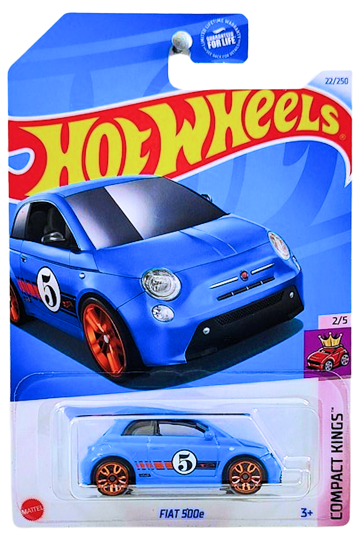 Hot Wheels 2024 - Collector # 022/250 - Compact Kings 02/05 - Fiat Hot Wheels 2024 - Collector # 022/250 - Compact Kings 02/05 - Fiat