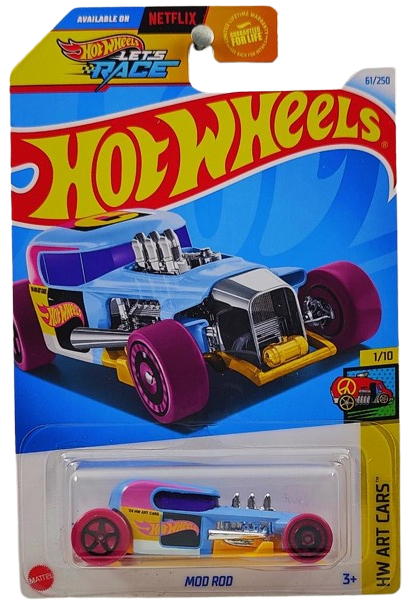 Hot Wheels 2024 Collector 061 250 HW Art Cars 1 10 Mod Rod M KMJ Diecast II
