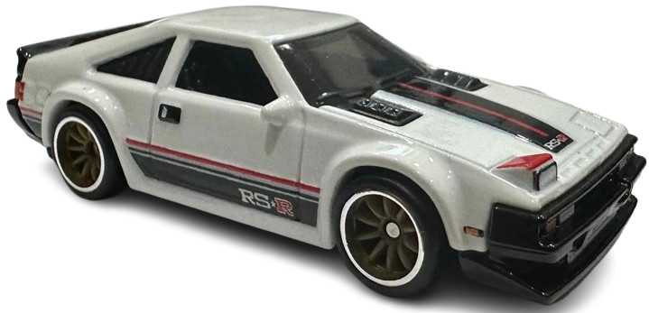 Hot Wheels 2024 - Premium / Car Culture / World Tour 2/5 - '82 Toyota Supra - White - Metal/Metal & Real Riders