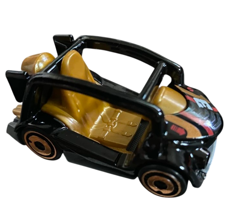 Hot Wheels 2025 - Collector # 023/250 - HW Ride-Ons 2/5 - Kick Kart - Black / #3 - USA Card