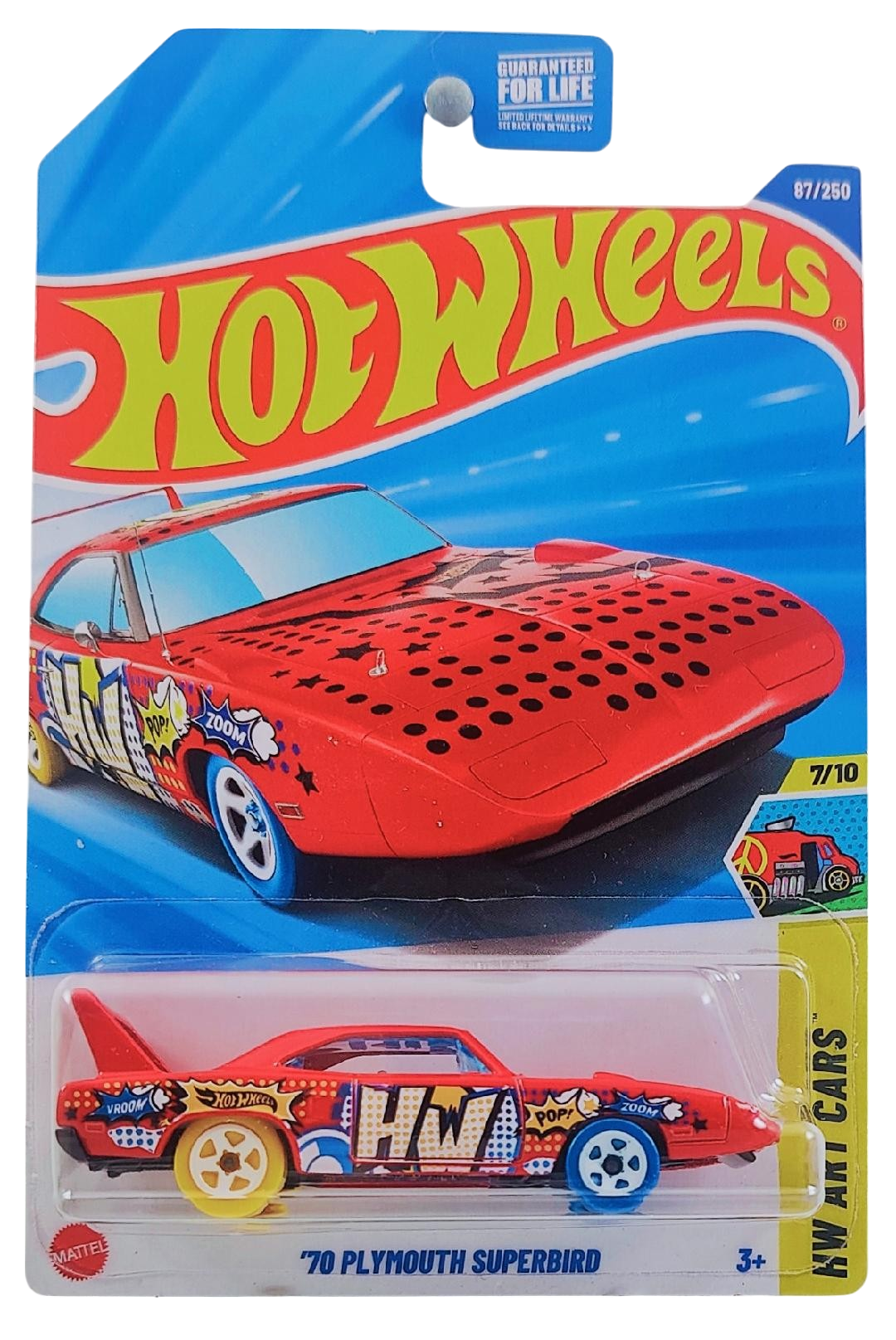 Hot Wheels 2025 - Collector # 087/250 - HW Art Cars 7/10 - '70