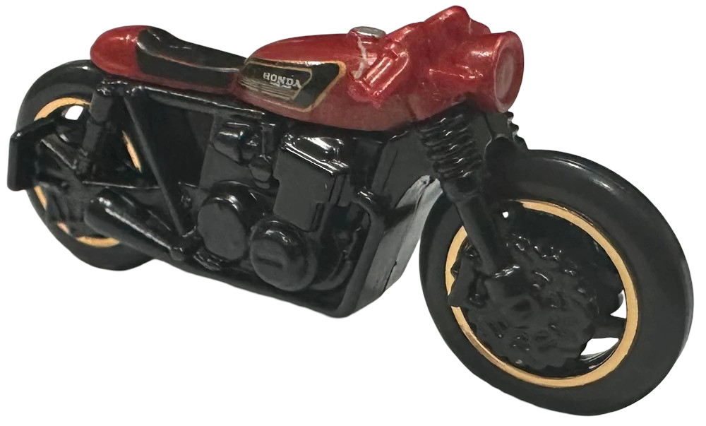 Hot Wheels 2025 - Collector # 150/250 - HW Moto 1/5 - Honda CB750 Cafe - Red Tank / Black Frame - USA Card