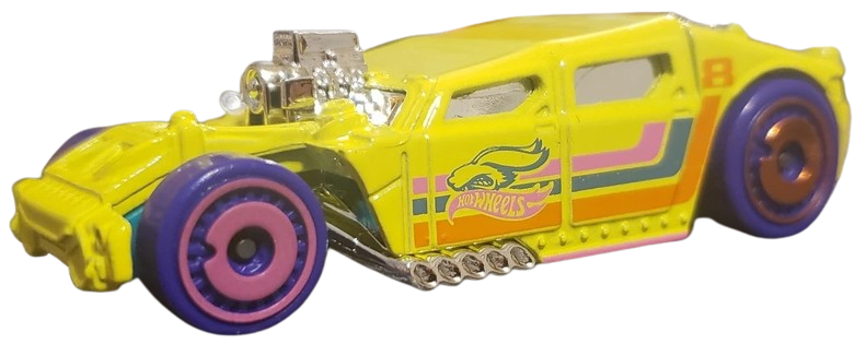Hot Wheels 2025 - Theme / Easter / Spring Series 2/5 - Lethal Diesel - Yellow - Special 5 Cars Series