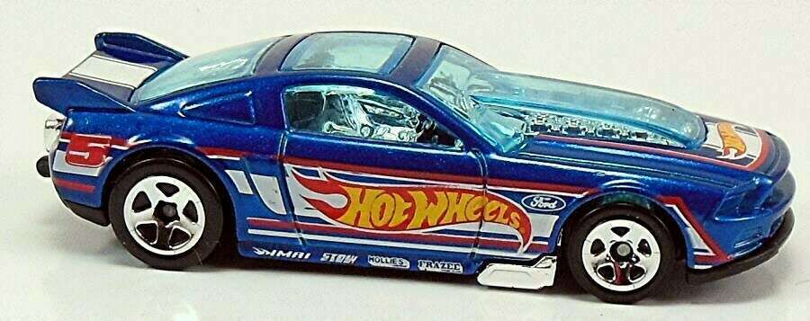 Hot Wheels 2013 - Collector # 106/250 - HW Racing / Race Team / New Models - '13 Ford Mustang GT - Metallic Blue - USA Card