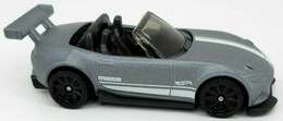 Hot Wheels 2021 - Collector # 129/250 - Then And Now 04/10 - '15 Mazda MX-5 Miata - Satin Gray - IC