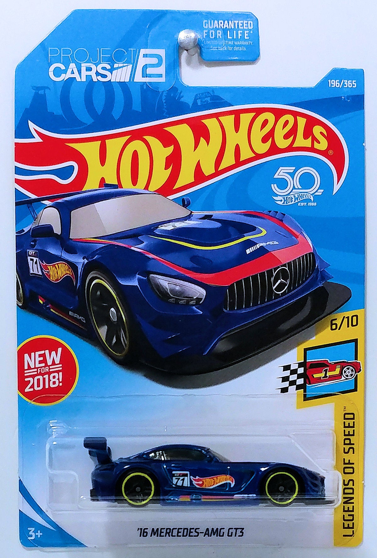Hot Wheels 2018 Collector 196/365 Legends of Speed 6/10