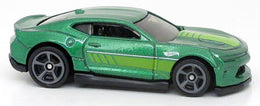 Hot Wheels 2022 - Collector # 219/250 - Then And Now 4/10 - '18 Camaro SS - Green - USA