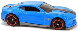 Hot Wheels 2018 - Collector # 265/365 - Muscle Mania 8/10 - New Models - '18 Camaro SS (Hot Wheels Special Edition) - Blue - USA 50th Card