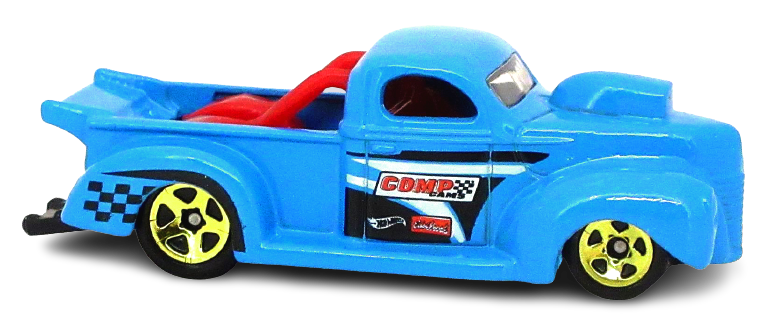 Hot Wheels 2022 - Collector # 181/250 - HW Drag Strip 01/10 - '40 Ford Pickup - Blue / 'Comp Cams' - FSC