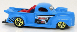 Hot Wheels 2022 - Collector # 181/250 - HW Drag Strip 1/10 - '40 Ford Pickup - Blue - IC