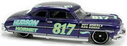 Hot Wheels 2020 - Collector # 140/250 - Rod Squad 4/10 - '52 Hudson Hornet - Purple - IC