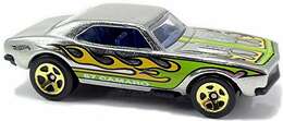 Hot Wheels 2017 - ZAMAC # 018 - Camaro Fifty 5/5 - '67 Camaro - Unpainted - Walmart Exclusive