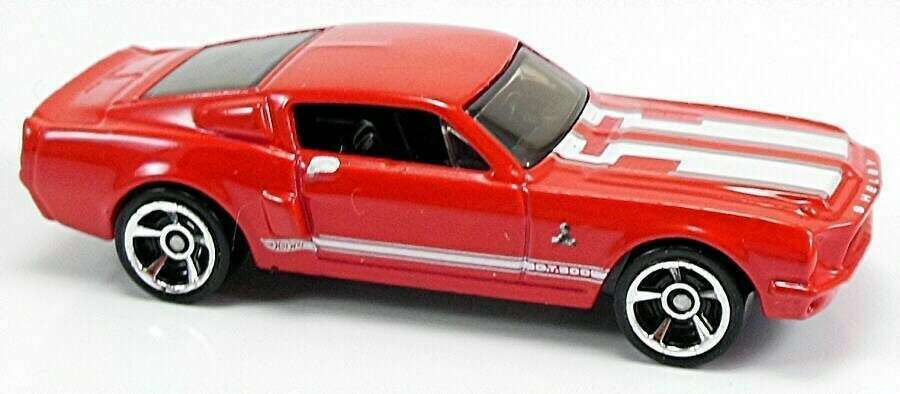 Hot Wheels 2013 - Collector # 245/250 - HW Showroom / HW Performance / New Models - '68 Shelby GT500 - Red - USA Card