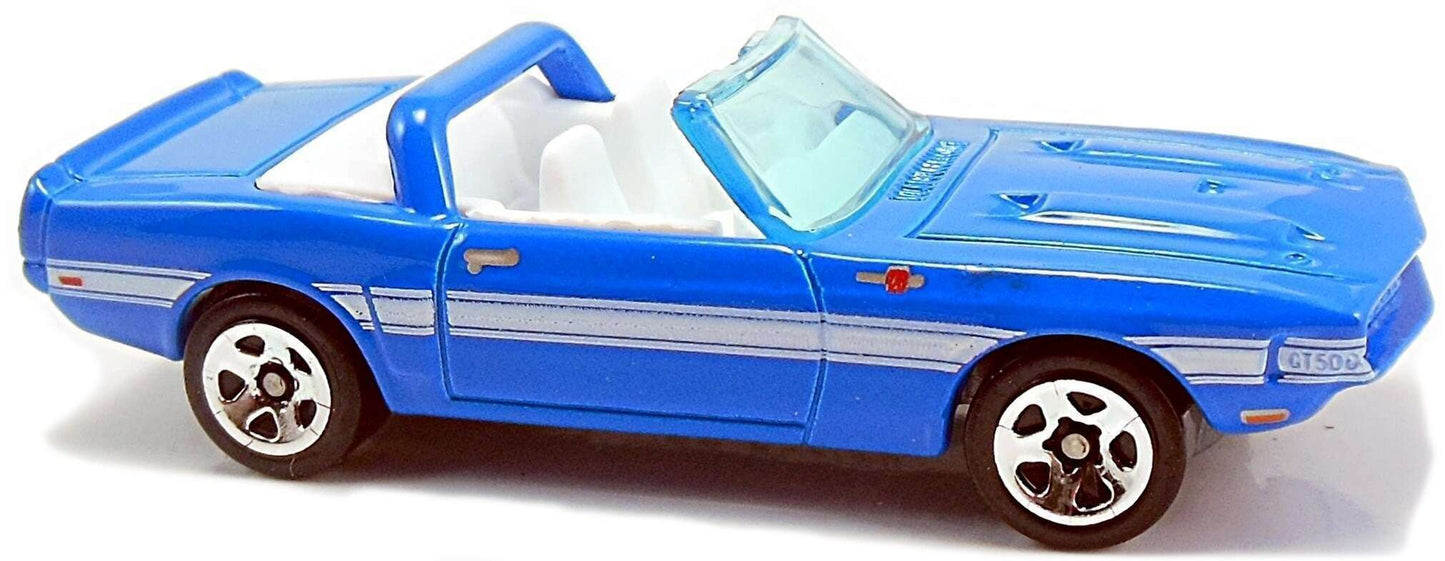Hot Wheels 2011 - Collector # 021/244 - New Models 21/50 - '69 Shelby GT-500 - Blue - USA Green Lantern Promo