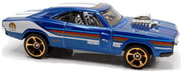 Hot Wheels 2020 - Collector # 249/250 - Muscle Mania 5/10 - '70 Dodge Charger R/T - Blue - USA Card