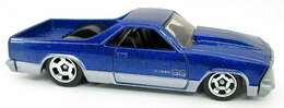Hot Wheels 2023 - Collector # 026/250 - HW: The '80s 3/10 - '80 El Camino - Blue - IC