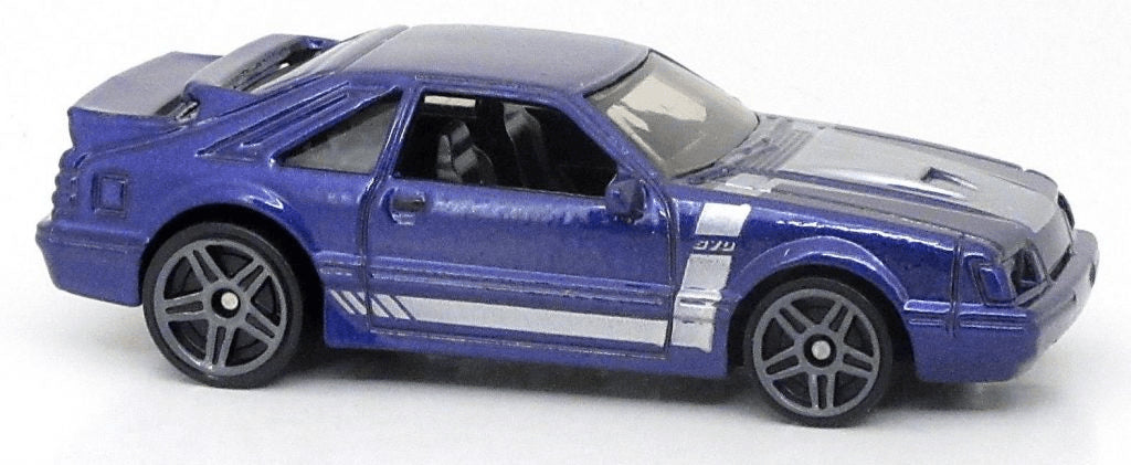 Hot Wheels 2022 - Collector # 221/250 - Muscle Mania 4/10 - '84 Mustang SVO - Purple - USA