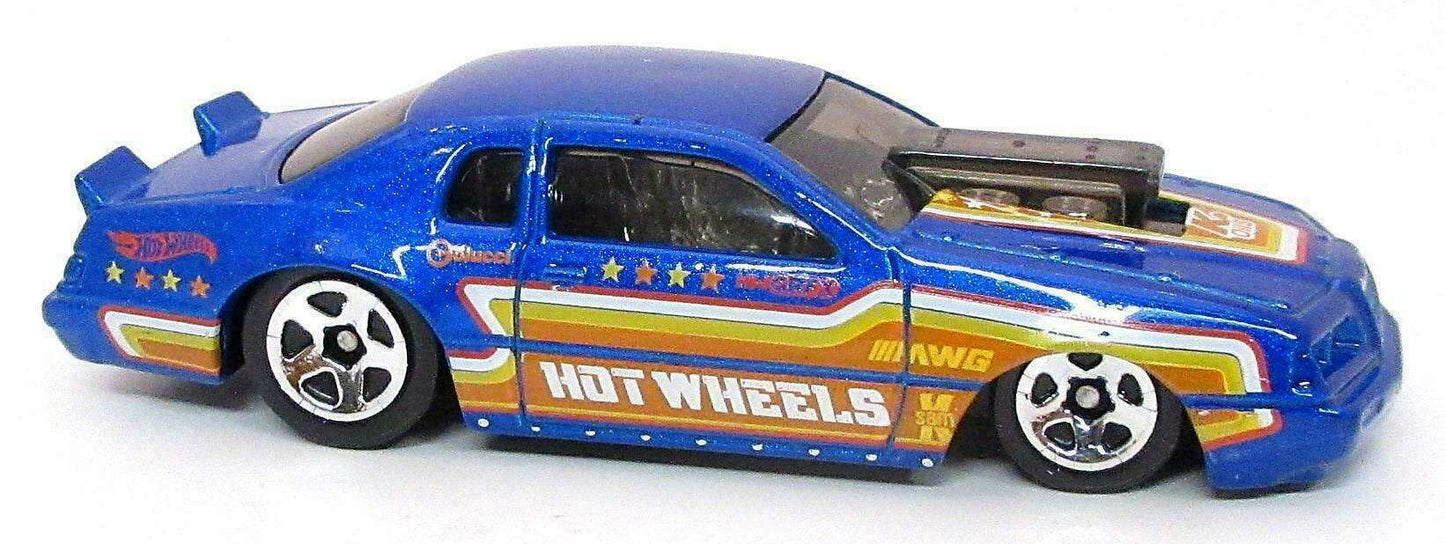 Hot Wheels 2023 - Collector # 107/250 - HW Drag Strip 4/10 - '86 Ford Thunderbird Pro Stock - Blue - USA