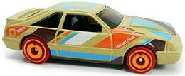 Hot Wheels 2020 - Collector # 090/250 - HW Art Cars 1/10 - '92 Ford Mustang - Matte Tan / 'O' - USA Card