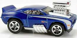 Hot Wheels 2004 - Collector # 071/212 - First Editions 71/100 - 'Tooned Camaro Z28 1969 - Blue - KMart Exclusive - USA