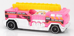 Hot Wheels 2022 - Collector # 230/250 - HW Rescue 8/10 - 5 Alarm (Fire Truck) - Hot Pink - USA