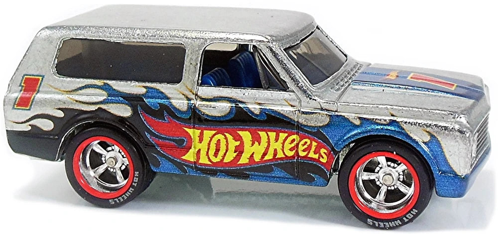 Hot Wheels 2018 - Collector Edition / ZAMAC - '70 Chevy Blazer - ZAMAC - Metal/Metal & Real Riders - USA 50th Card - Kar Keeper